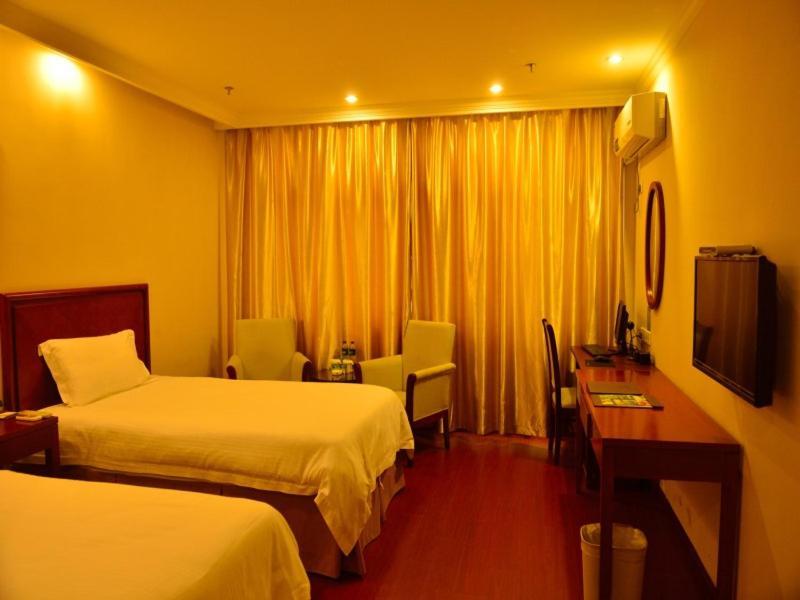 Greentree Inn Anhui Chizhou Jiuhua Mountain Scenic Spot Business Hotel Wuxiqiao Dış mekan fotoğraf