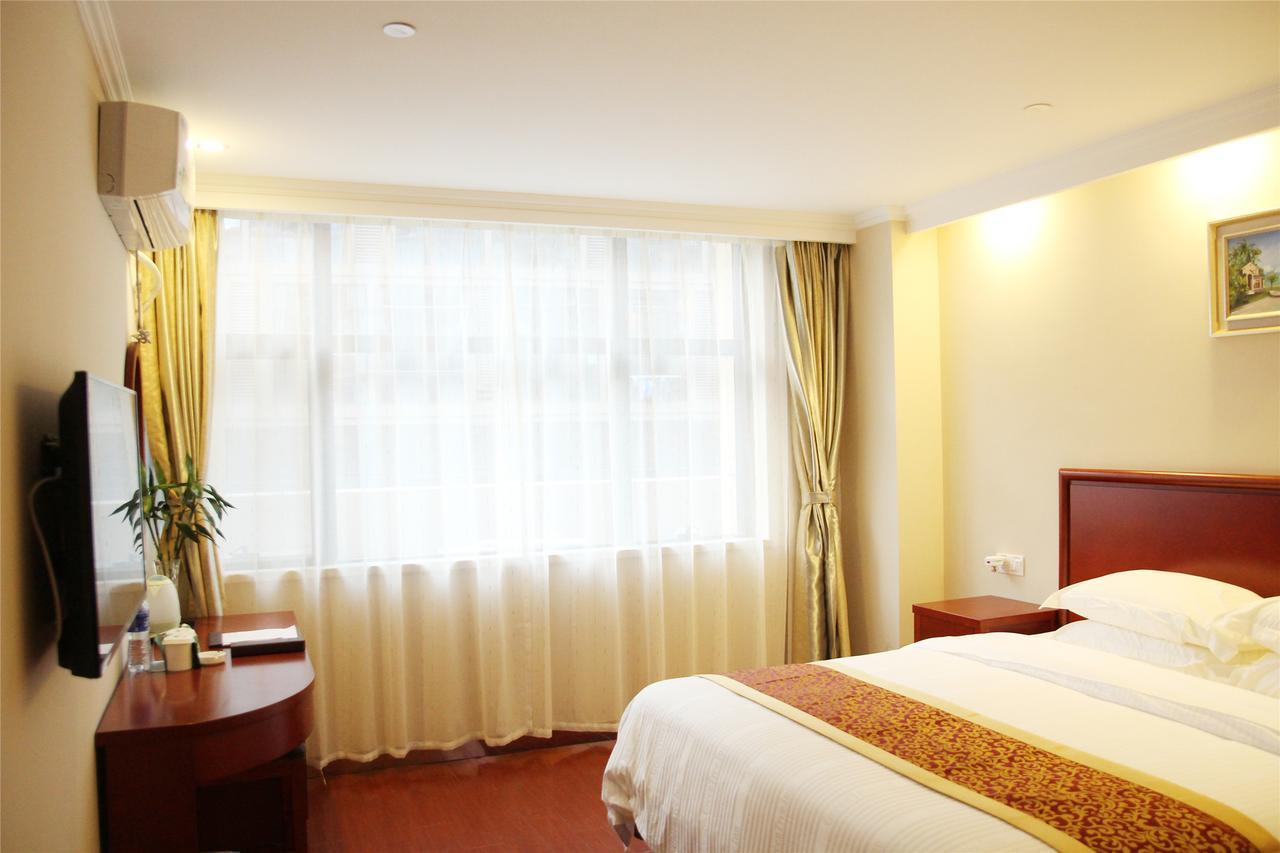 Greentree Inn Anhui Chizhou Jiuhua Mountain Scenic Spot Business Hotel Wuxiqiao Dış mekan fotoğraf