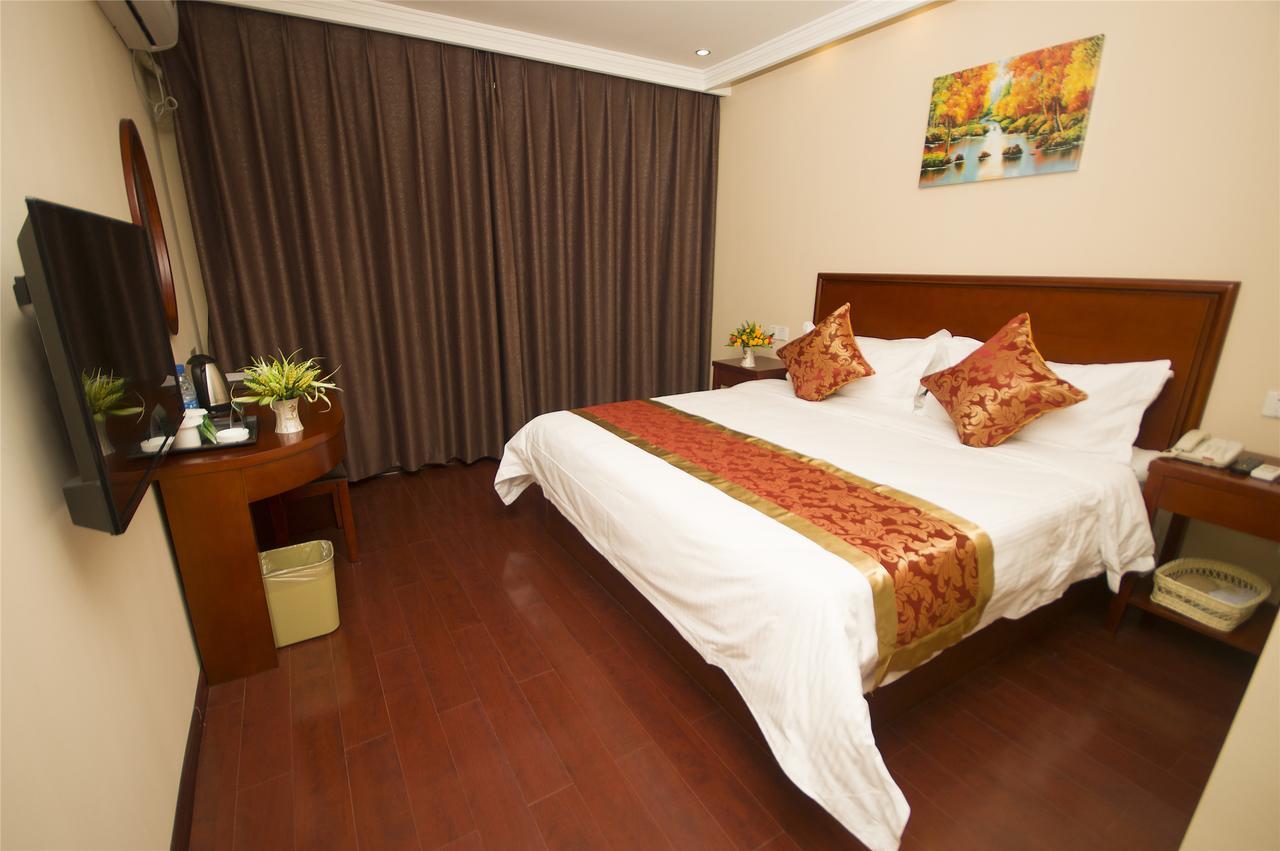 Greentree Inn Anhui Chizhou Jiuhua Mountain Scenic Spot Business Hotel Wuxiqiao Dış mekan fotoğraf