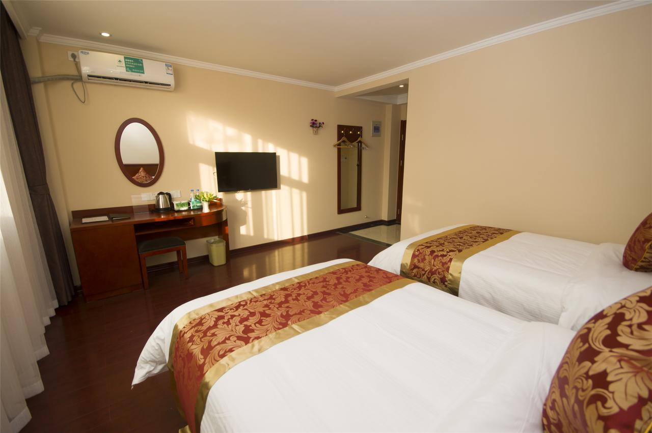 Greentree Inn Anhui Chizhou Jiuhua Mountain Scenic Spot Business Hotel Wuxiqiao Dış mekan fotoğraf